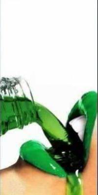 bouche verte